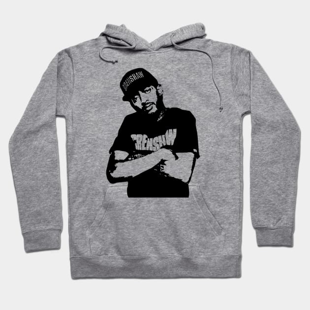 Nipsey // Vintage Style Design Hoodie by Indanafebry